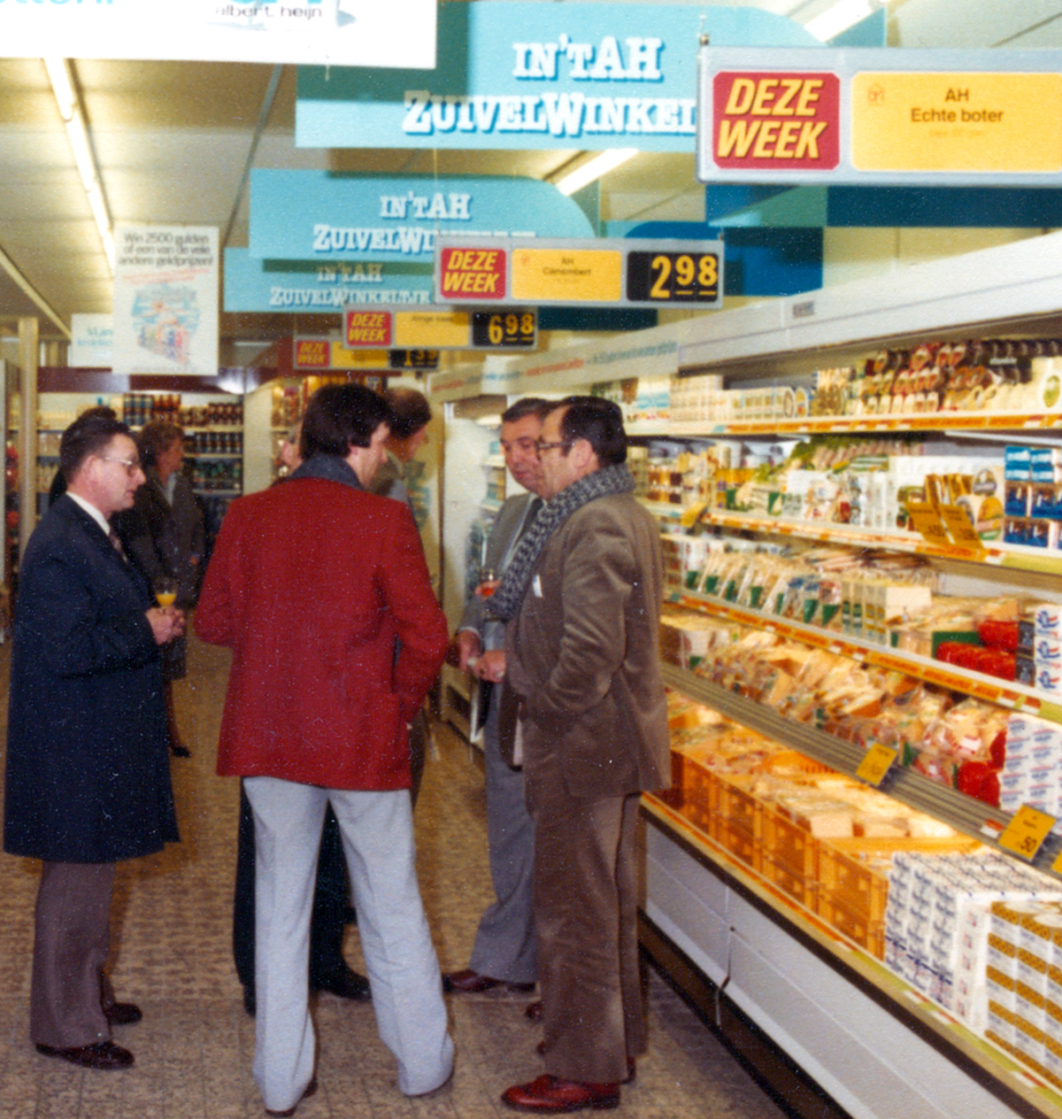 De eerste Albert Heijn-franchise in Didam, 1984