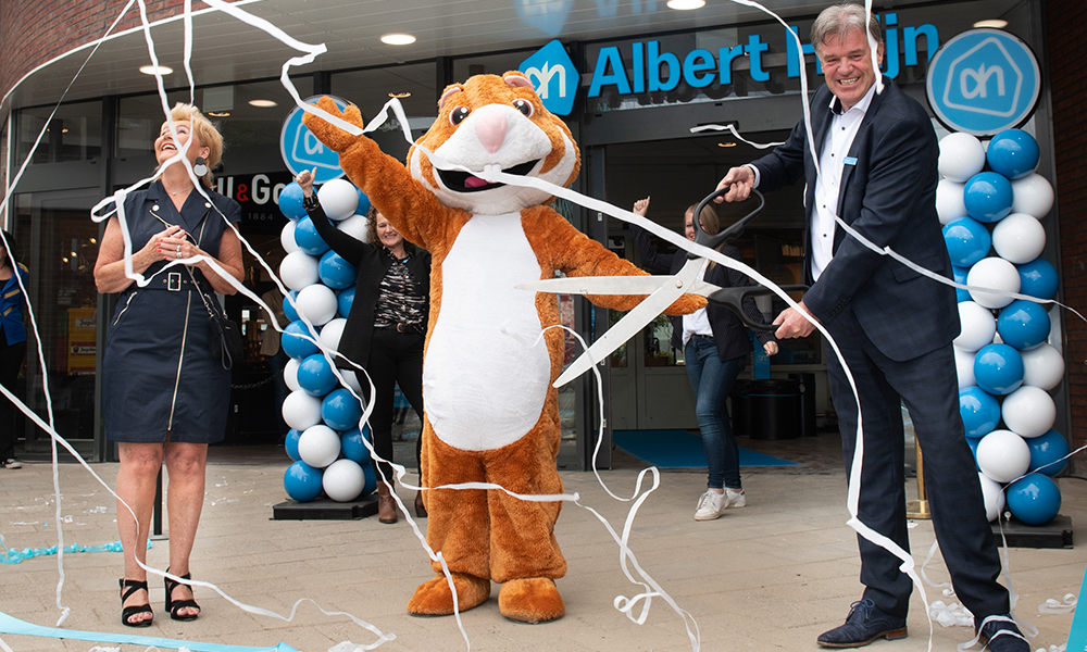 Opening van een winkel